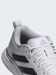 adidas White Court Team Bounce 2.0 Shoes - Image 4 of 4