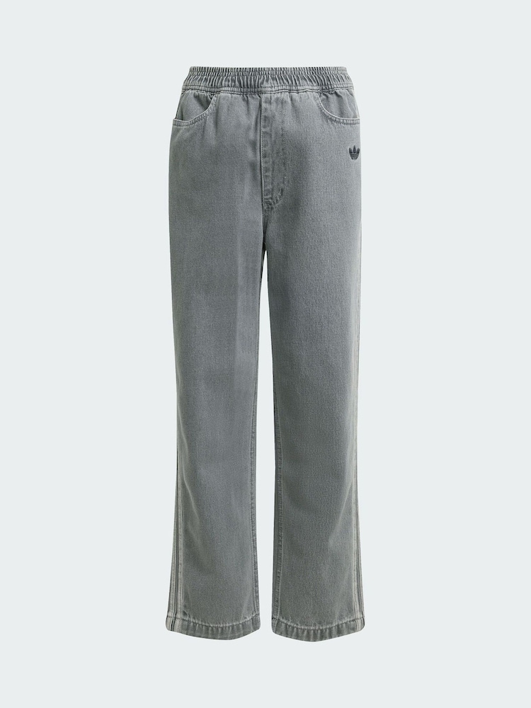 adidas Originals Grey Denim Trousers - Image 4 of 4 adidas Originals Grey Denim Trousers - Image 4 of 4