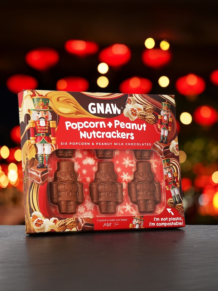 Gnaw Popcorn + Peanut Mini Nutcracker Gift Set - Image 1 of 2