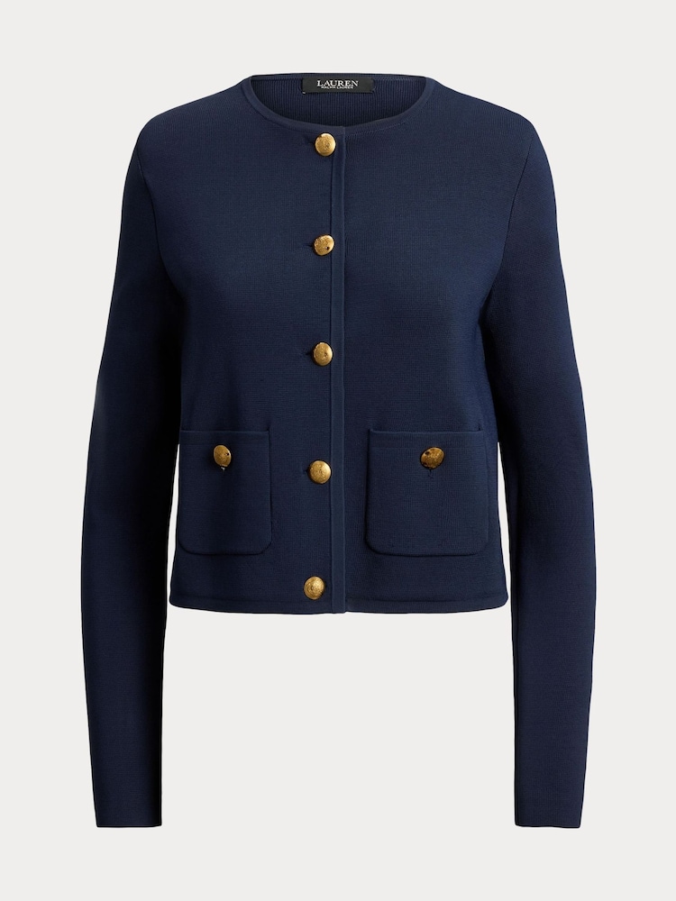 Lauren Ralph Lauren Blue Dathan Blazer - Image 8 of 8 Lauren Ralph Lauren Blue Dathan Blazer - Image 8 of 8