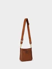 Lauren Ralph Lauren Brown Cameryn Leather Cross-Body Bag - Image 2 of 5