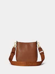 Lauren Ralph Lauren Brown Cameryn Leather Cross-Body Bag - Image 3 of 5