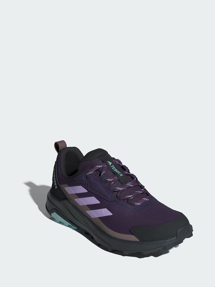 adidas Terrex Purple Anylander Hiking Shoes - Image 1 of 4