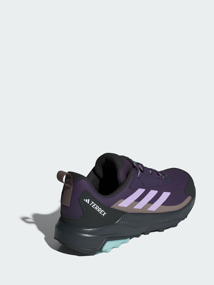 adidas Terrex Purple Anylander Hiking Shoes - Image 2 of 4