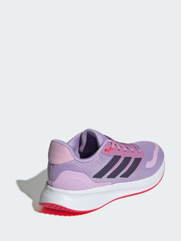 adidas Purple Runfalcon 5 Shoes - Image 2 of 4 adidas Purple Runfalcon 5 Shoes - Image 2 of 4