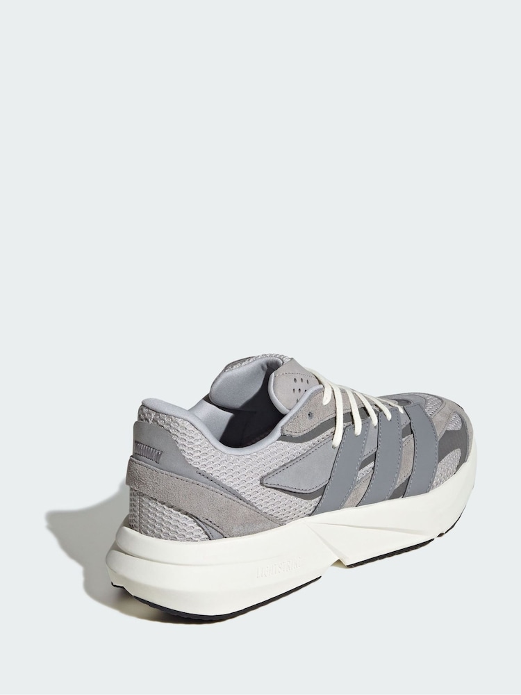 adidas Grey Lightblaze Shoes - Image 2 of 4 adidas Grey Lightblaze Shoes - Image 2 of 4