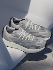 adidas Grey Lightblaze Shoes - Image 6 of 13
