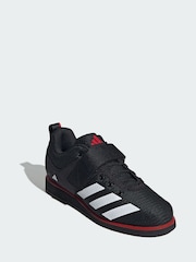adidas Black Powerlift 5 Weightlifting Shoes - Image 1 of 4