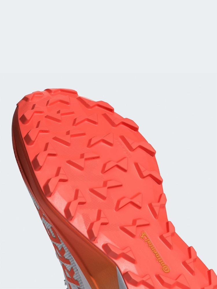 adidas Terrex Grey Agravic 3 Trail Running Shoes - Image 4 of 4