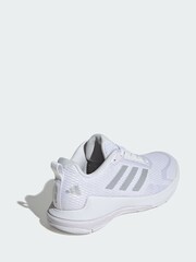 adidas White Novaflight 2 Indoor Shoes - Image 2 of 4