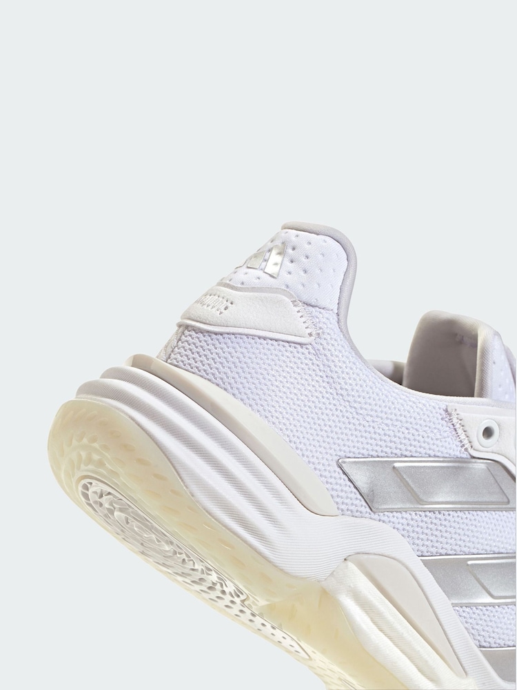 adidas White Stabil 16 Indoor Shoes - Image 4 of 4
