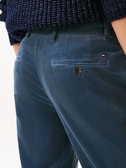 Tommy Hilfiger Brisk Blue Cord Denton Straight Corduroy Chinos - Image 4 of 5
