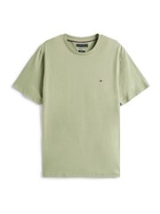 Tommy Hilfiger Green Flag Embroidery Crew Neck T-Shirt - Image 5 of 5