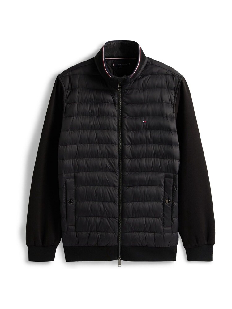 Tommy Hilfiger Black Quilted Zip-Thru Jumper - Image 5 of 5