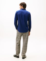 Tommy Hilfiger Blue Flex Regular Fit Flannel Shirt - Image 2 of 5