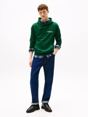 Tommy Hilfiger Green Back Graphic Terry Hoodie - Image 2 of 5