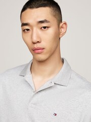 Tommy Hilfiger Grey Regular Fit Long Sleeved Liquid Polo Shirt - Image 4 of 7