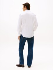 Tommy Hilfiger White Smart Casual Flex Slim Fit Shirt - Image 3 of 5