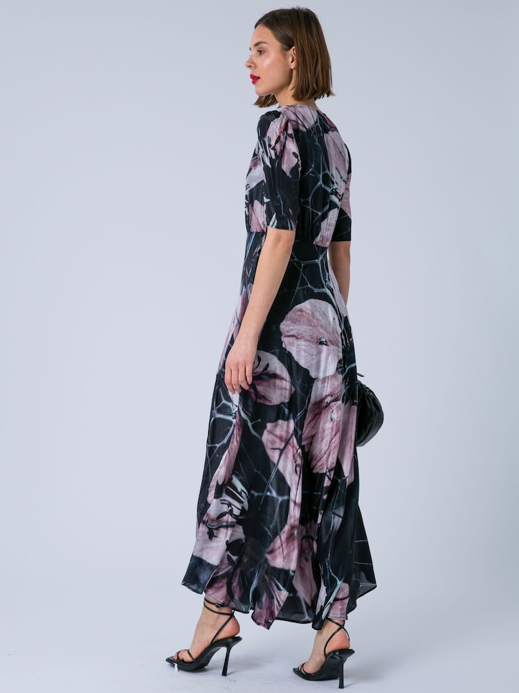 cotton ivory dress Fabienne Spliced Cotton Maxi Dress main image 0