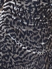 Religion Animal Emmy Maxi Dress In Slinky Velvet Burn Out Fabric - Image 6 of 6