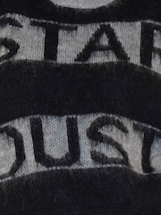 Religion Black Nancy Stripe Star Dust Jumper In Brushed Yarn - Image 6 of 6