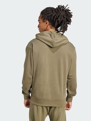 adidas Green Essentials Big Logo French Terry Hoodie - Image 2 of 5