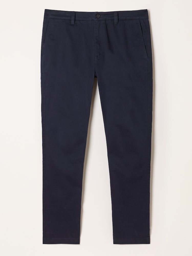 FatFace Navy Hayton Slim Fit Chinos - Image 6 of 6