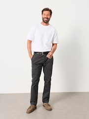 FatFace Grey Hayton Slim Fit Chinos - Image 3 of 7
