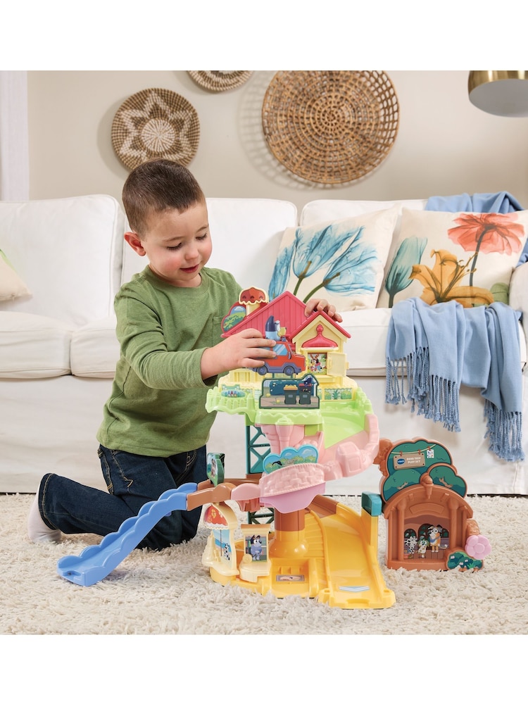 V-Tech Toot-Toot Drivers® Bluey Road Trip Play Set - Image 2 of 3 V-Tech Toot-Toot Drivers® Bluey Road Trip Play Set - Image 2 of 3