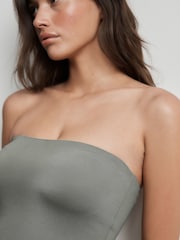 Blue Hidden Support Bandeau Bra Top - Image 4 of 8