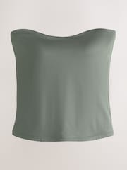 Blue Hidden Support Bandeau Bra Top - Image 7 of 8