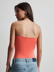 Orange - Haut de soutien-gorge bandeau à maintien invisible - Image 4 de 7