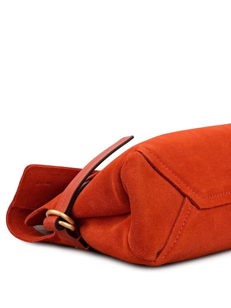 Radley Fleet Street Suede Medium Flapover Clutch - Image 6 of 6 Radley Fleet Street Suede Medium Flapover Clutch - Image 6 of 6