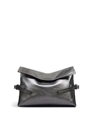 Radley Fleet Street Metallic Medium Flapover Clutch - Image 1 of 6