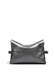 Radley Fleet Street Metallic Medium Flapover Clutch - Image 2 of 6