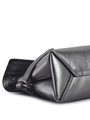 Radley Fleet Street Metallic Medium Flapover Clutch - Image 4 of 6