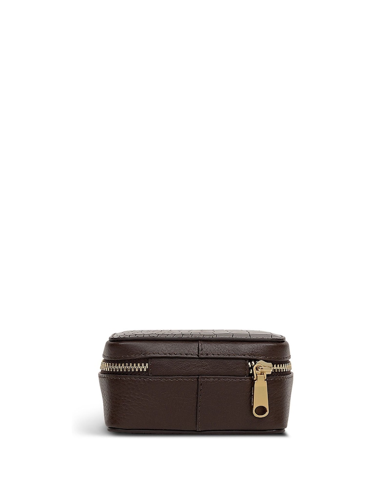 Radley Commute Street - Faux Croc Small Zip Around Jewellery Box - Image 2 of 3