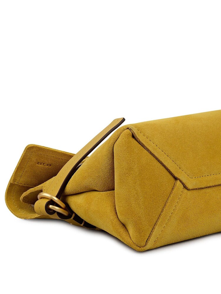 Radley Fleet Street Suede Medium Flapover Clutch - Image 6 of 6 Radley Fleet Street Suede Medium Flapover Clutch - Image 6 of 6