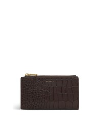 Radley Brown Coin Street Faux Croc Medium Ziptop Purse - Image 1 of 4