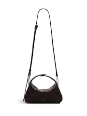 Radley De Beauvoir - Faux Croc Small Ziptop Brown Grab Bag - Image 5 of 5