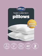 Silentnight Hotel Collection Luxury Piped Pillows 4 Pack - Image 9 of 9