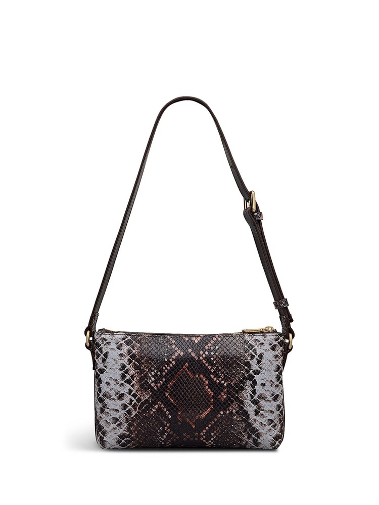Radley Red Pockets - Faux Snake Mini Ziptop Ew Shoulder Bag - Image 2 of 4 Radley Red Pockets - Faux Snake Mini Ziptop Ew Shoulder Bag - Image 2 of 4