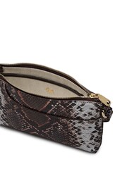 Radley Red Pockets - Faux Snake Mini Ziptop Ew Shoulder Bag - Image 3 of 4