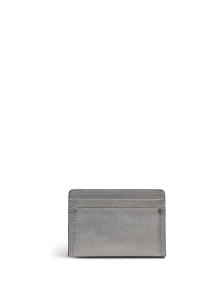 Radley Silver Coin Street Metallic Small Card Holder - Image 2 of 3 Radley Silver Coin Street Metallic Small Card Holder - Image 2 of 3