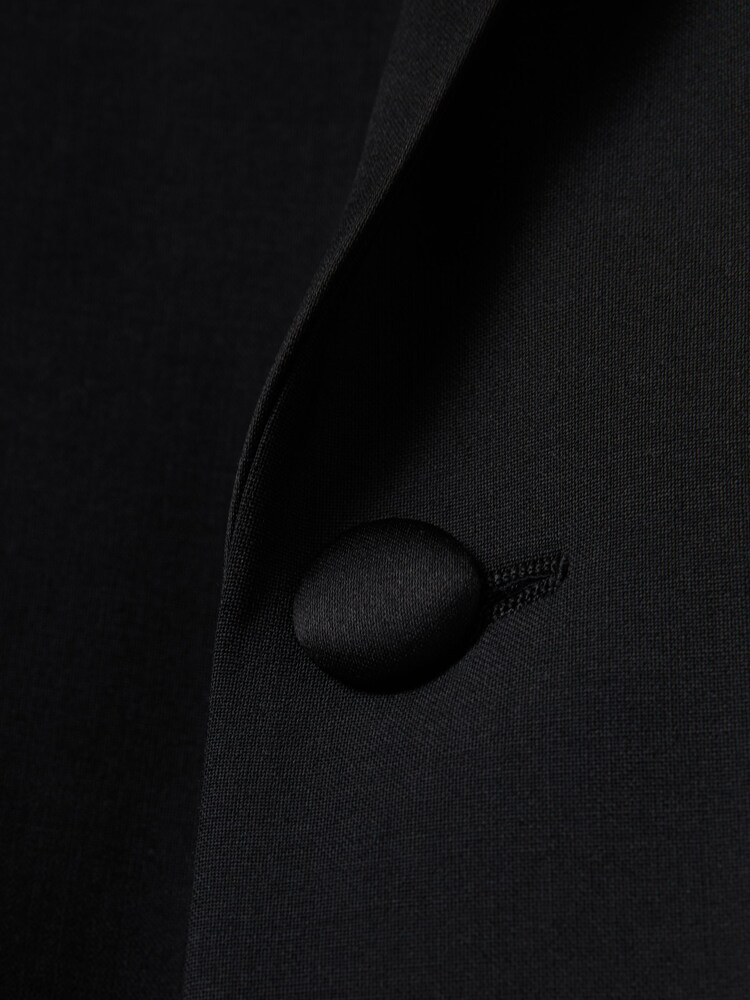 Reiss Black Poker Notch Suit Jacket - Image 6 of 6