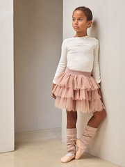 Reiss Pink Tutu 9-13 yrs Reiss | Royal Ballet Tulle Skirt - Image 1 of 6