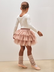 Reiss Pink Tutu 3-9 yrs Reiss | Royal Ballet Tulle Skirt - Image 4 of 6