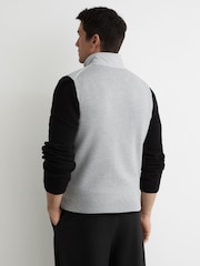 Reiss Soft Grey Newford Gilet - Image 5 of 6