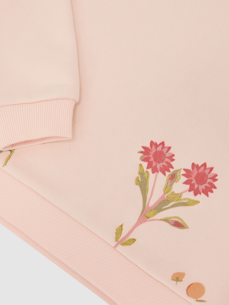 Reiss Ivory Amelia Sweatshirt - Image 5 of 5 Reiss Ivory Amelia Sweatshirt - Image 5 of 5