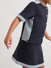 Reiss Navy Levi Dress - Image 3 of 4